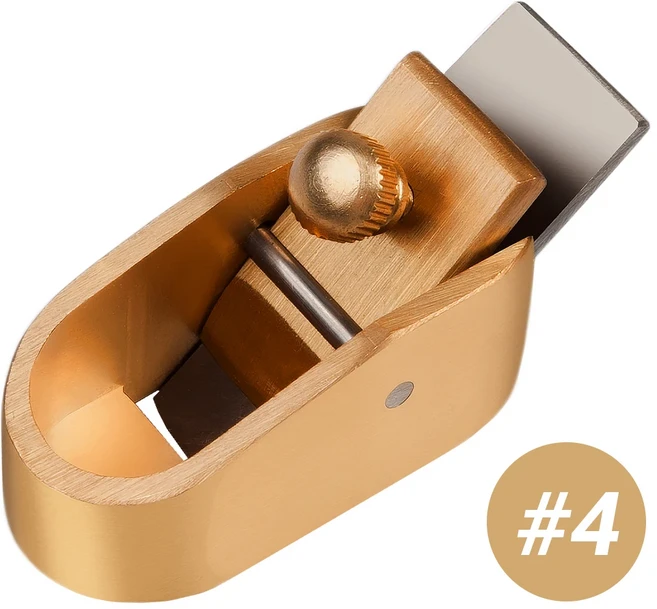 NAOMI 바이올린 비행기 세트 순수 황동 엄지 비행기 손가락 대패 커팅 머신 바이올린 부품 액세서리 사이즈