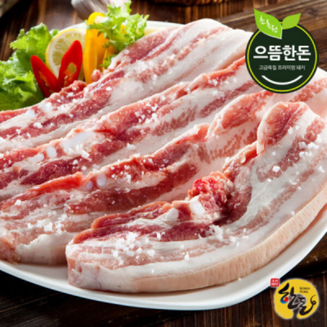 국내산 한돈 냉장 오겹살 500g+500g (총 1kg) 구이용/숯불용/수육용, 1개, 500g