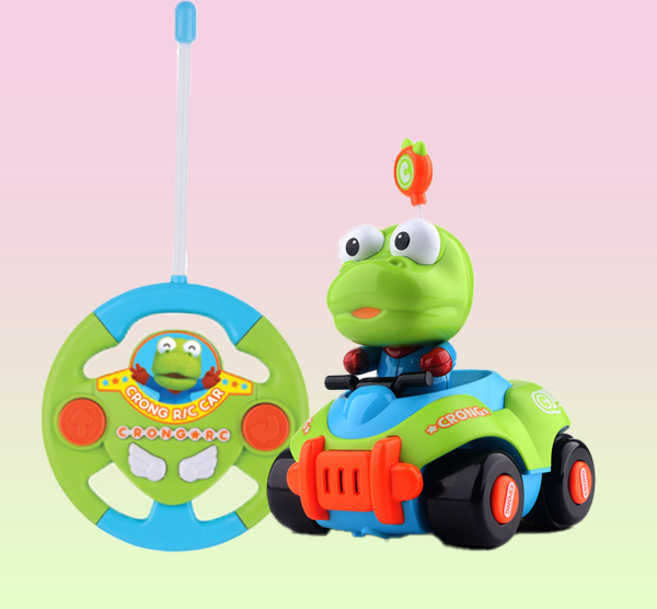 뽀로로 크롱 RC카 무선 조종 자동차 장난감 뽀로로 장난감, 1개