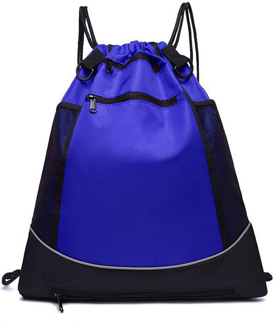 籃球雙肩包 大容量運動背包 旅行袋 戶外健身包, 蓝色, 1個
