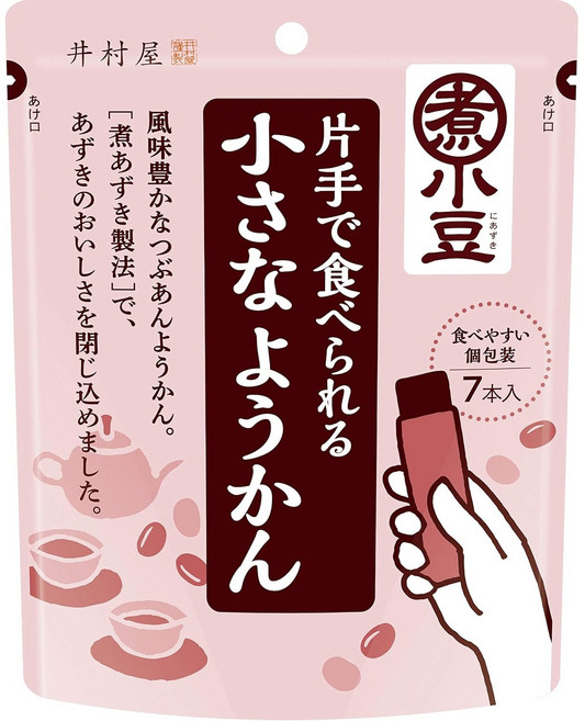 [일본직구] 이무라야 에이요칸 미니 7개입X4봉 총28개입 일본양갱 팥양갱, 4개, 105g