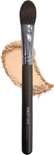 퍼스트원 브러쉬 12mm 다람쥐모 블러셔 브러쉬, 홍무