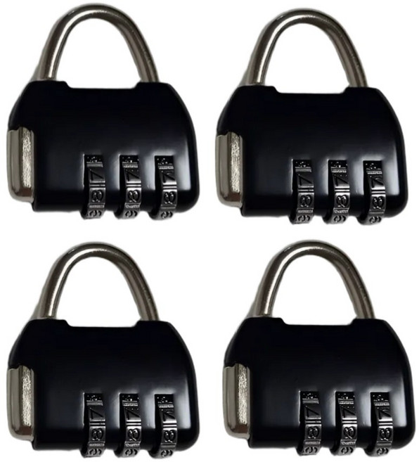 비브랜드 휴대용 여행용 다용도 다이얼 캐리어 백팩 미니 자물쇠