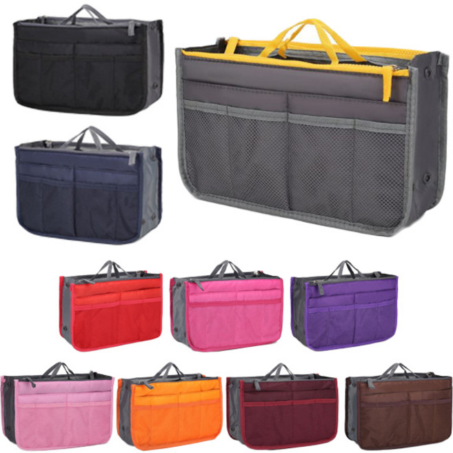 슈리팜 데일리 가방 오염방지 이너백 더블지퍼 파우치