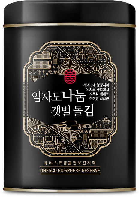 임자도나눔갯벌돌김 캔 50g (90매)