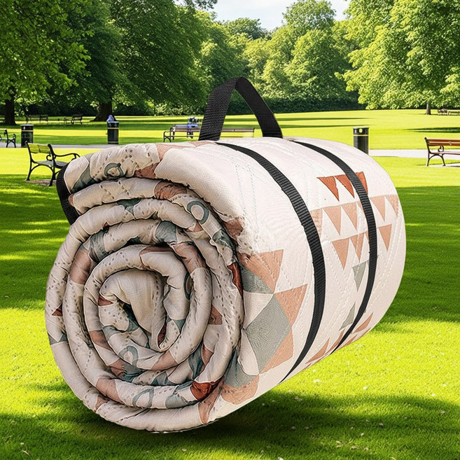 디심플 두꺼운 대형 방수 돗자리 캠핑 매트, 혼합색상