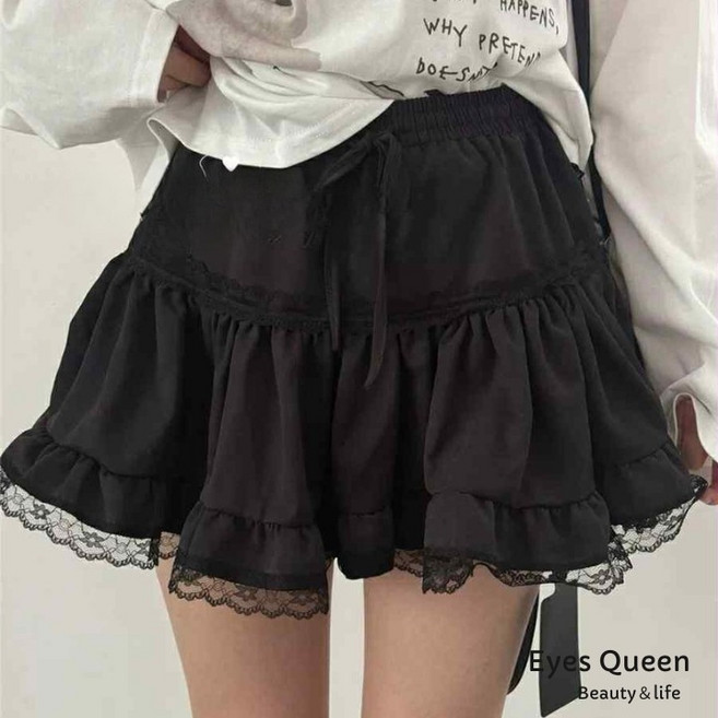 Eyes Queen 蕾絲花邊蛋糕裙 短裙