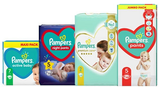 유럽산 팸퍼스 베이비드라이 기저귀 팬티 밴드 1 2 3 4 5 6 7 단계 pampers 바우처, 팬티형 4단계(2입), 4단계