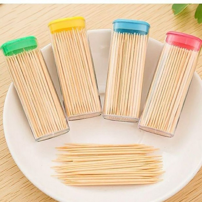 휴대용 이쑤시개 케이스 세트 696, 8박스, 색상