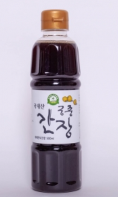 궁중간장 500ml 감칠맛 도는 국산 유기농 메주로 만든 재래간장, 1개