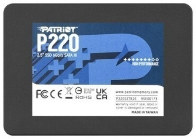 [PATRIOT] P220 SATA [2TB QLC], PATRIOT P220 SATA, 2TB