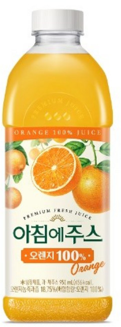 서울우유 아침에 오렌지 210ml 4종, 3개, 950ml