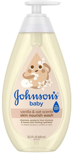 존슨즈베이비 스킨 너리싱 모이스처 베이비 바디워시 바닐라 오트향 500ml, 존슨즈베이비 스킨 너리싱 모이스처 베이비 바디워시 바닐