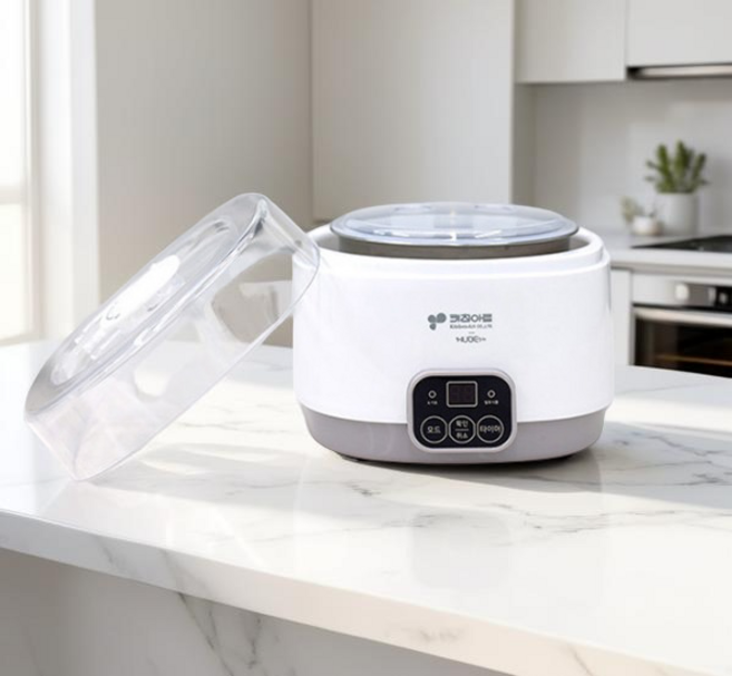 요플레 제조기 요거트 만들기 메이커 낫또 대용량 플레인 스타터 허브 발효기