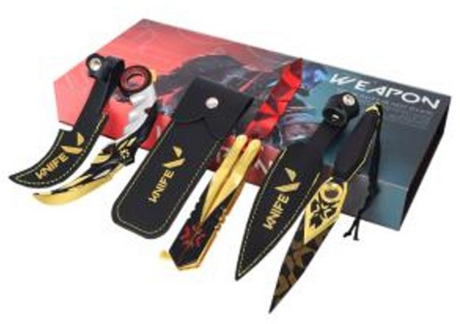 2024 챔피언스 발로란트 카람빗 발리송 쿠나이 패키지 모음, 챔피언십 쿠나이 2종세트(래드), 1개