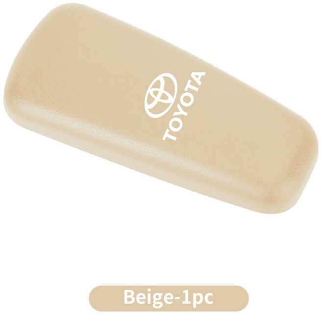 센터 콘솔 자동차 쓰레기통 Toyota Yaris Aygo Prius RAV4 CHR Camry Auris Avensis Avalon 용 방수 쓰레기 보관함, 1PC Beige