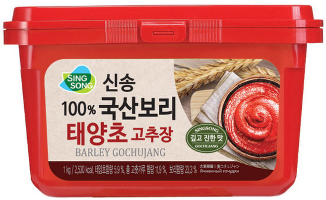 100%국산보리 태양초 고추장, 1개, 1kg