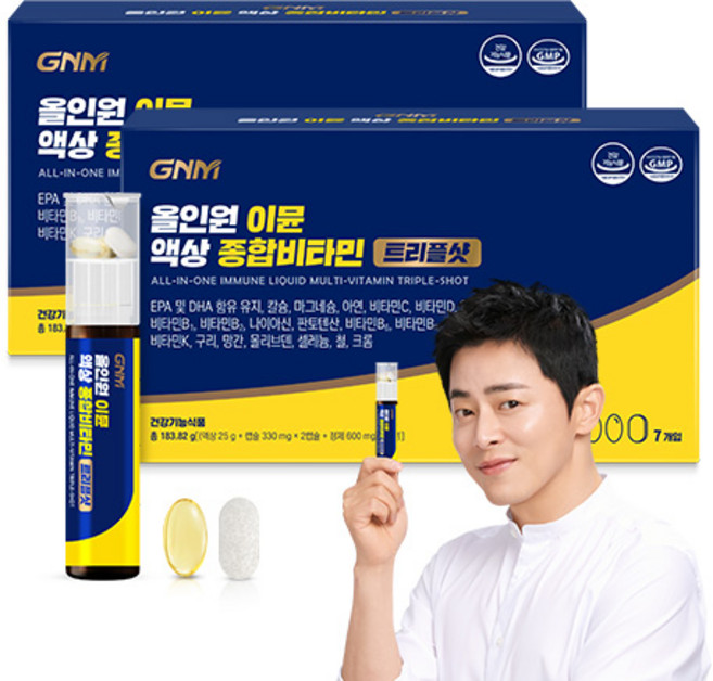 자연의품격 올인원 이뮨 액상 종합비타민 트리플샷, 7회분, 2개