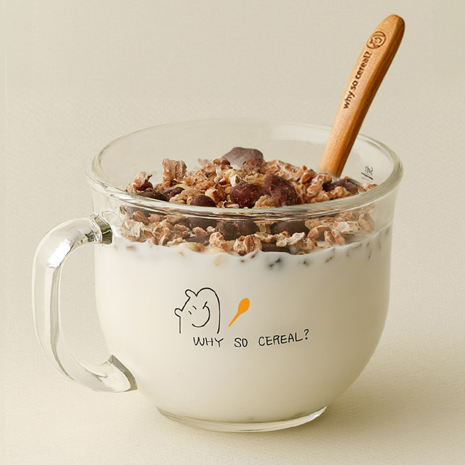 [와이쏘시리얼] 시리얼볼 & 스푼(보보), 1개