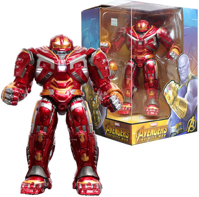 아이언맨 헐크버스터 관절 피규어 굿즈 20CM 불빛 기능 Hulkbuster Armor, 1개