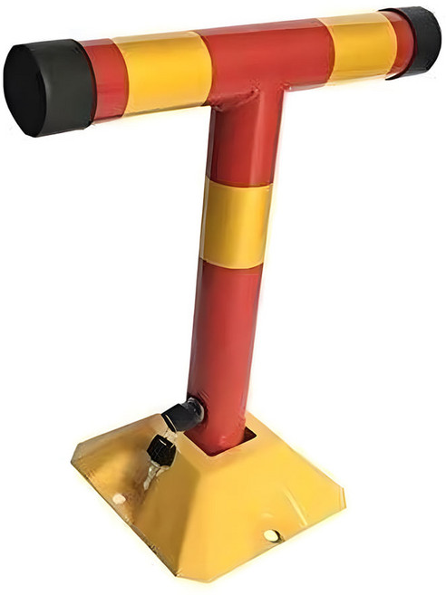 U자형 스틸 볼라드 주차금지표지판 사각대, 1개