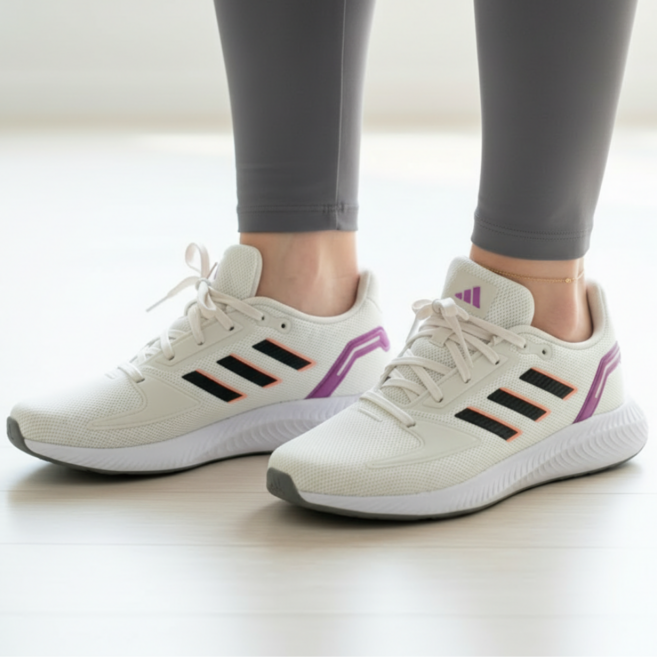 아디다스 여성 런닝화 런팔콘 발편한 조깅화 데일리 헬스화 신발클리너제공