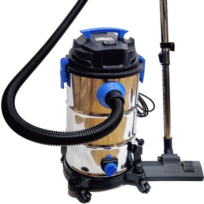 블루팩 산업용 청소기 BC-130B 30리터 흡입력 좋은 건습식 사무실 업소용 진공청소기