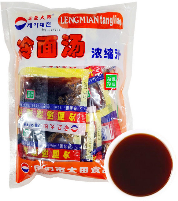 아시아식품 렁면탕료 농축냉면탕(소포장30mlx.20.개), 600ml, 3개
