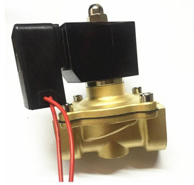 수동 비상 스위치가 있는 양방향 공기 가스 구리 솔레노이드 밸브 G1 2 3/4 인치 플라스틱 에너지 절약 코, 01 AC220V, 01 1/2"