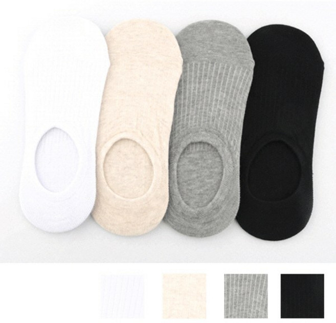 madeinkorea국내자체제작 (벗겨짐방지뒤꿈치실리콘부착)여성용 골지페이크삭스/골지덧신 실속형/고급형10켤레