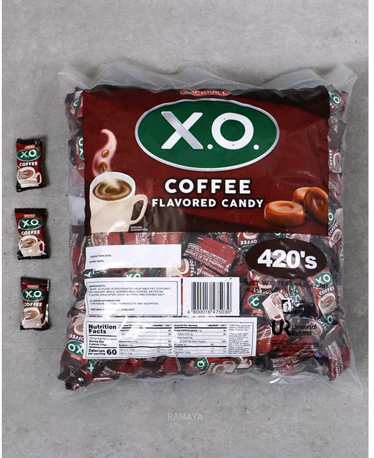 잭앤질 XO 엑스오 커피캔디 1470g 대용량 필리핀 커피사탕, 1개, 1.47kg