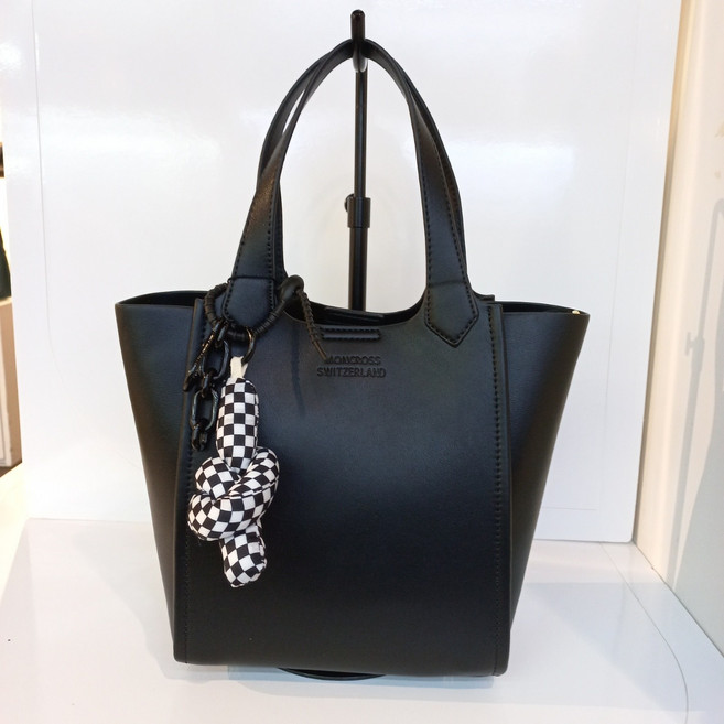 몽크로스 NC 충장점 가격대박 놓치지마세요!! 꽈배기키링 캐쥬얼토드백&크로스백 WT89101 블랙