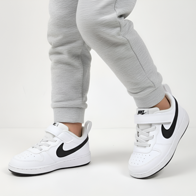 나이키 코트버로우 베이비 화이트 찍찍이 운동화 리크래프트 발편한 키즈 신발 유아 아동 스니커즈