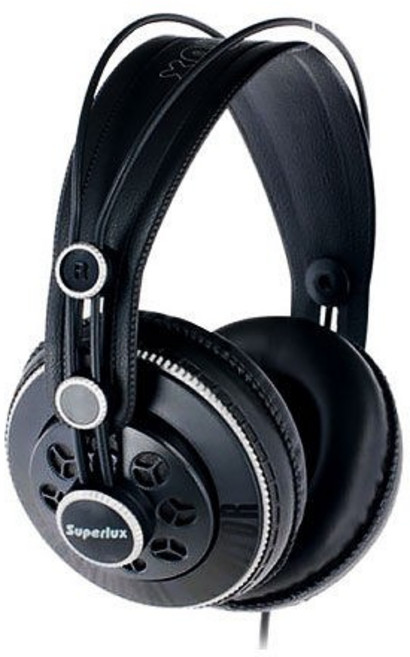 Superlux 舒伯樂 HD681F 專業監聽級耳罩式耳機 黑白色經典款