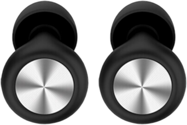HOONYS 소음방지 이어플러그 귀마개 수면 독서실 비행기, 블랙, 1쌍, 1개