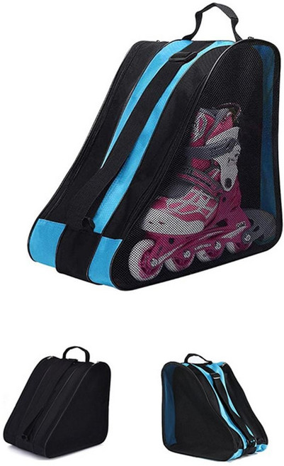 인라인백 롤러스케이트 정리 파우치 가방 핸들 수납백 핸들가방, 1개, 블랙