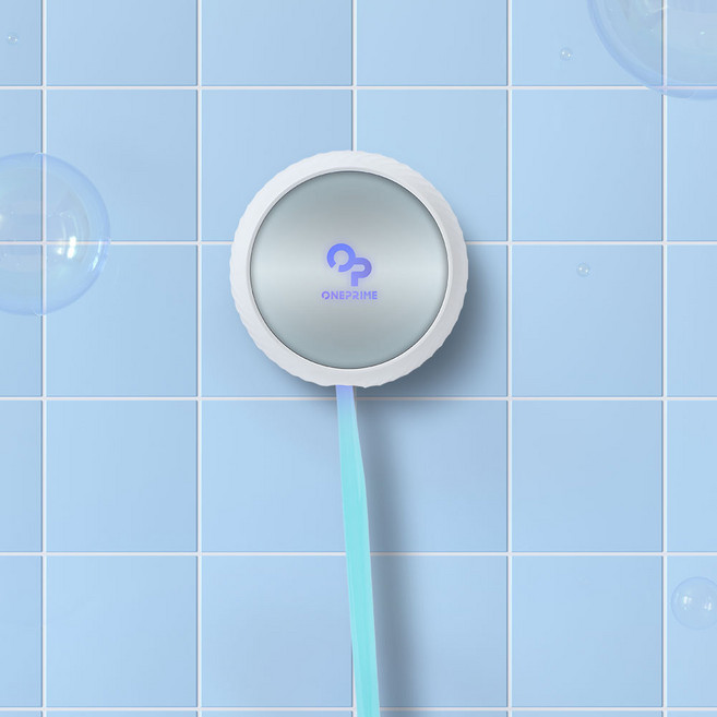 원프라임 1인용 칫솔 살균기 OP-701 싱글 히팅 건조 소독기 무선 사무실 여행용 휴대용, 원프라임 1인용 칫솔살균기 OP-701 싱글