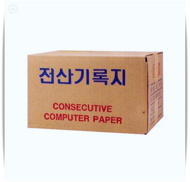 전산용지 단면 80C 9.5x12.54cm 도트프린터용 1박스 앤츠런