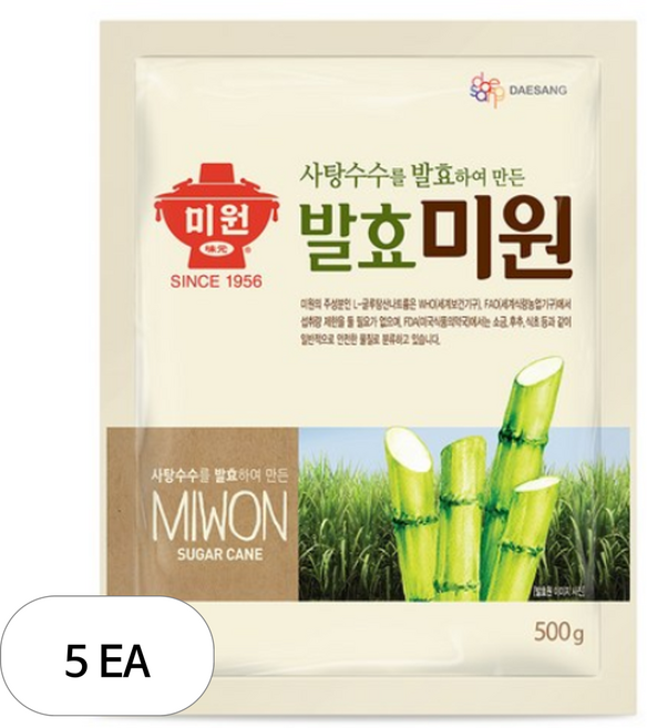 미원 발효미원, 500g, 5개