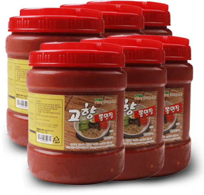 [고향식품] 쫄면장 2Kg, 단품, 6개