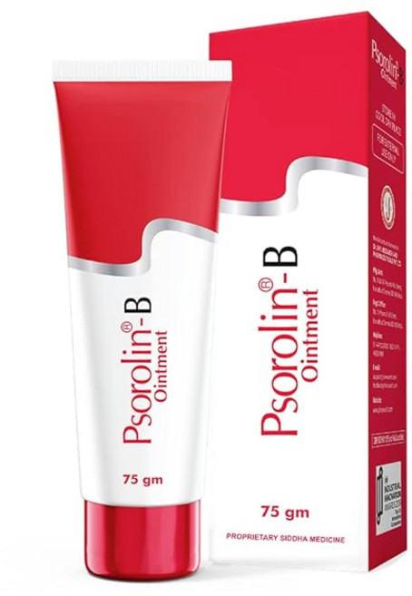 Dr. JRK Psorolin-B Ointment | for Psoriasis Relief, 1개, 75g