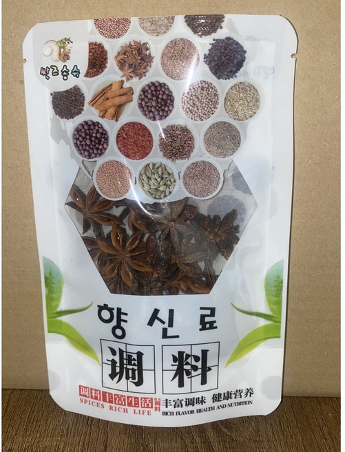<킹콩푸드>팔각 팔각향 팔각회향 향신료 35g 1개