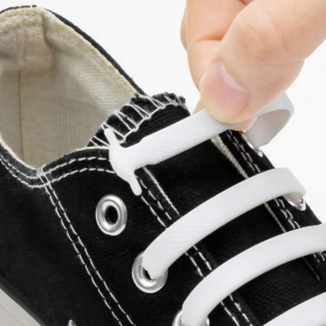 슈픽 무매듭 실리콘 신발끈 노타이 운동화끈 - 쿠팡