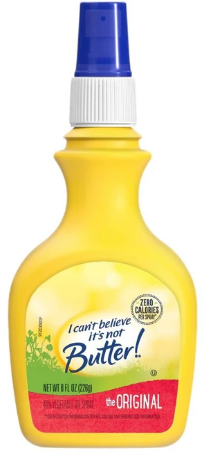 I Cant Believe Its Not Butter 아이캔트빌리브잇츠낫버터 스프레드 스프레이 226g, 1개 - 쿠팡