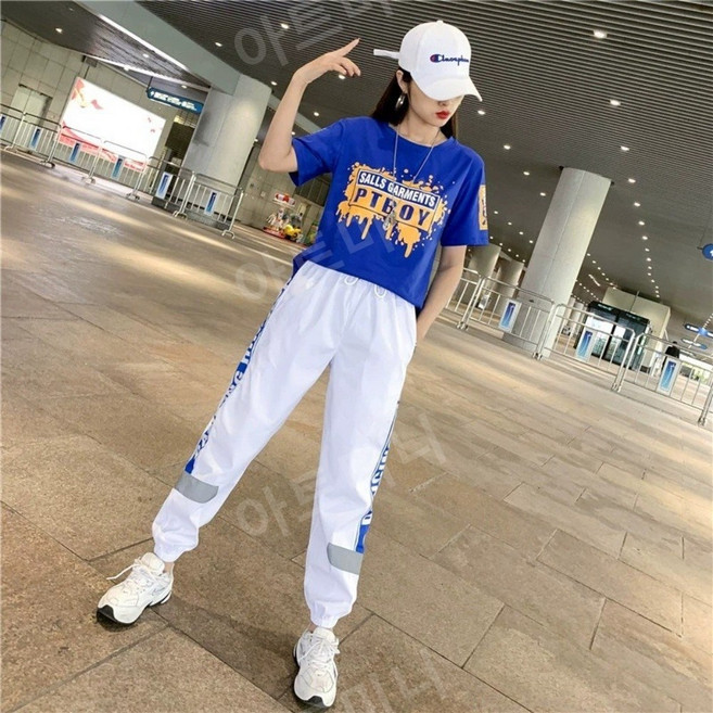 줌바댄스복세트 댄스피트니스 방송댄스 트레이닝복 세트