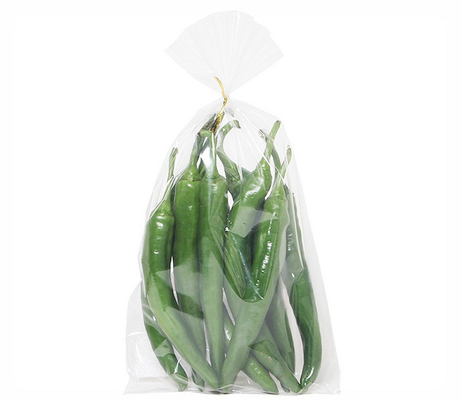 [PA] 오이맛고추 무지 봉투 식당 가게 마트 식재료 채소 비닐 봉지, 1개, 1000개입, FREE(one size)