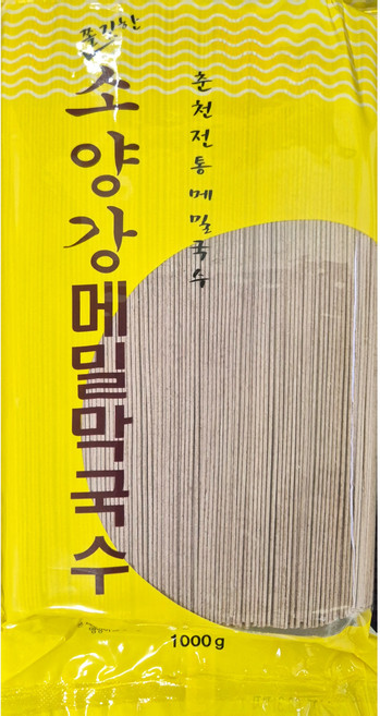 삼원 국내산 메밀막국수 모리소바 쫄깃한 소양강국수, 3개, 1kg