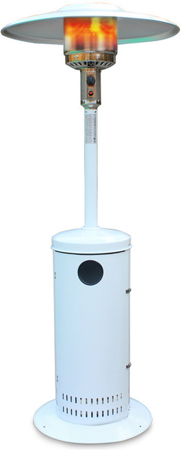 파티오히터 야외난로 야외히터 삿갓난로 LPG 20kg 가스히터, 화이트