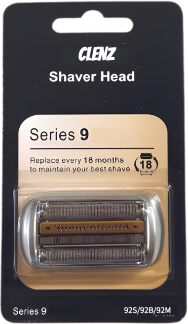ClenZ 브라운 9시리즈 날망 헤드 면도기날 시리즈9 92S 92M 92B 호환용 교체용 9095cc 9080cc 9040s 9293s