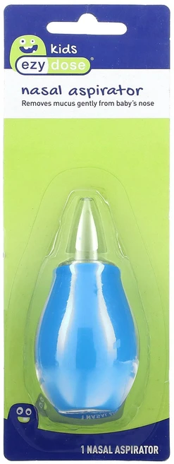 Ezy Dose Kids Nasal Aspirator 1 Count, Ezy Dose, 어린이용, 비강 아스피레이터, 1개, 1개 - 쿠팡